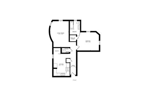 Tiny photo for 5100 S Hyde Park Boulevard #1B, Chicago, IL 60615 (MLS # 12474403)