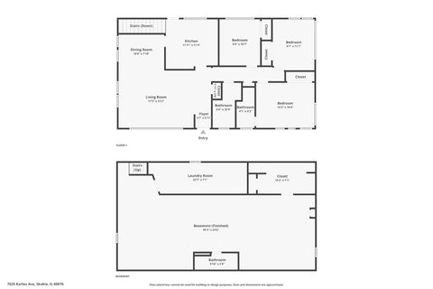 Tiny photo for 7625 N Karlov Avenue, Skokie, IL 60076 (MLS # 12457083)