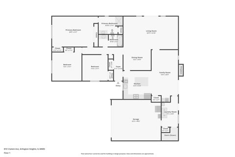 Tiny photo for 815 S Salem Avenue, Arlington Heights, IL 60005 (MLS # 12704039)
