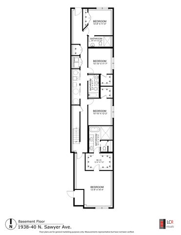 Tiny photo for 1938 N Sawyer Avenue #1, Chicago, IL 60647 (MLS # 12780386)
