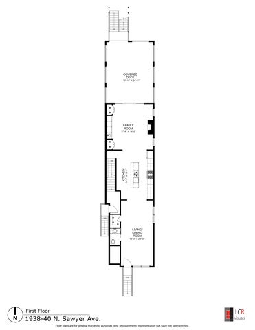 Tiny photo for 1938 N Sawyer Avenue #1, Chicago, IL 60647 (MLS # 12780386)