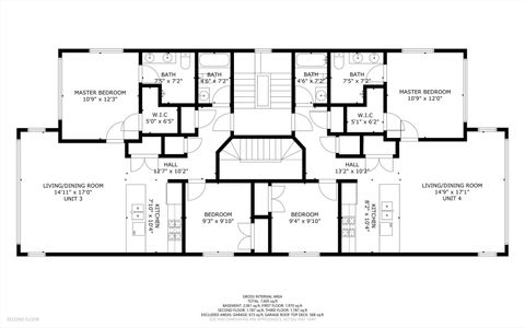 Tiny photo for 2147 W Adams Street #3S, Chicago, IL 60612 (MLS # 12534473)