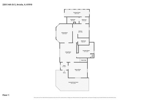 Tiny photo for 220 E 4th Street, Arcola, IL 61910 (MLS # 12745253)