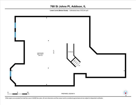 Tiny photo for 768 W St Johns Place, Addison, IL 60101 (MLS # 12394372)