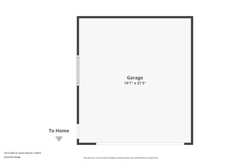 Tiny photo for 752 E 164th Street, South Holland, IL 60473 (MLS # 12627950)