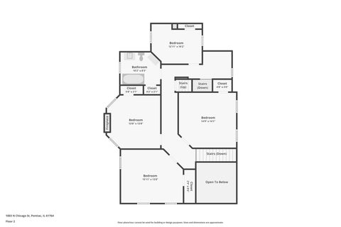 Tiny photo for 1003 N Chicago Street, Pontiac, IL 61764 (MLS # 12716541)