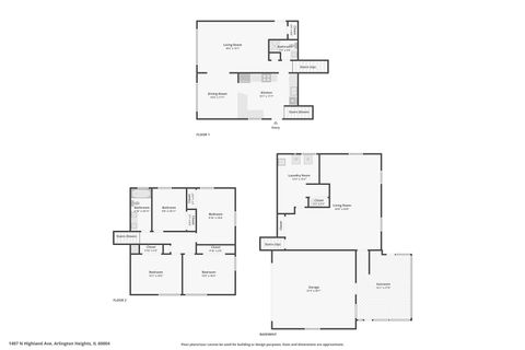 Tiny photo for 1407 N Highland Avenue, Arlington Heights, IL 60004 (MLS # 12612299)