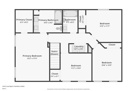 Tiny photo for 14210 S Lakeridge Drive, Plainfield, IL 60544 (MLS # 12642643)