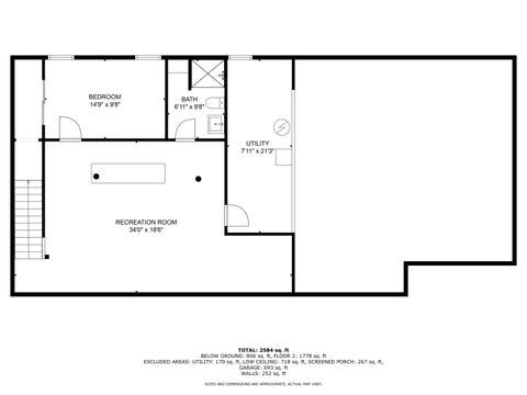 Tiny photo for 21400 Lisa Lane, Steger, IL 60475 (MLS # 12444678)