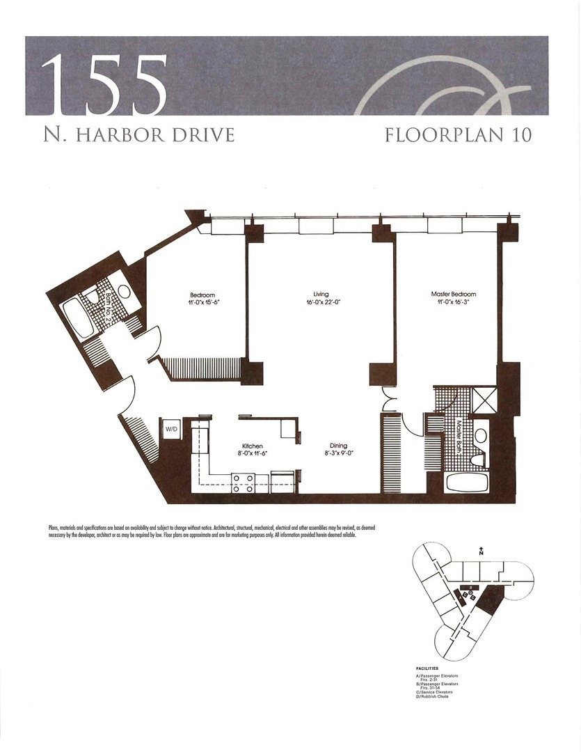 155 N HARBOR Drive 2110