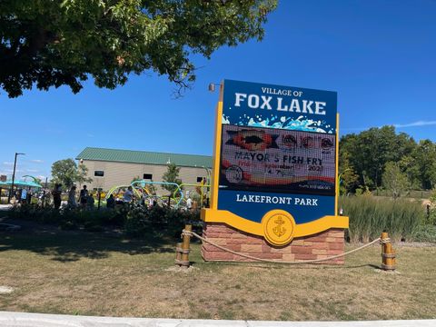 Tiny photo for 149 Forest Avenue #D, Fox Lake, IL 60020 (MLS # 12488195)