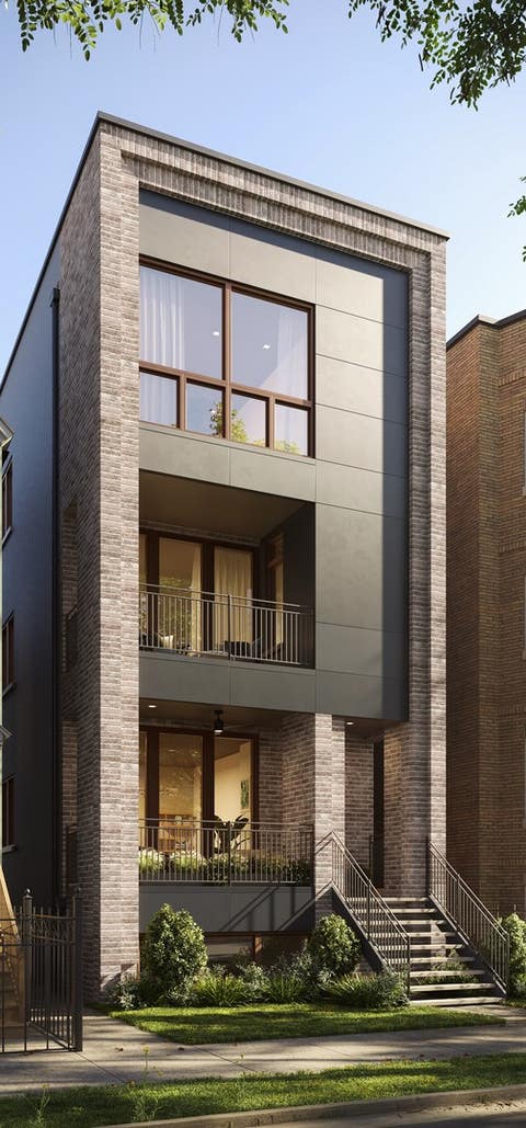 Photo of 1821 N Kimball Avenue #1F, Chicago, IL 60647 (MLS # 12707241)