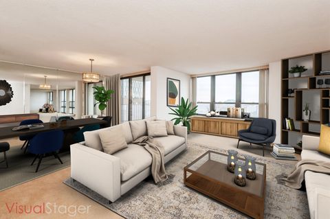 Tiny photo for 5471 S Hyde Park Boulevard #16AB, Chicago, IL 60615 (MLS # 12510560)