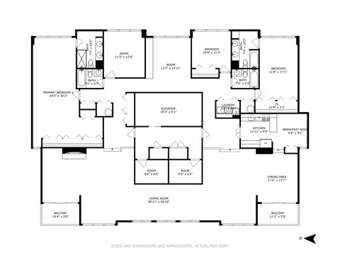 Tiny photo for 5471 S Hyde Park Boulevard #16AB, Chicago, IL 60615 (MLS # 12510560)