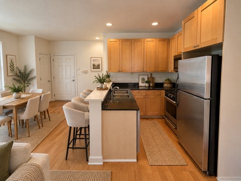 Tiny photo for 842 N Racine Avenue #202, Chicago, IL 60642 (MLS # 12751792)