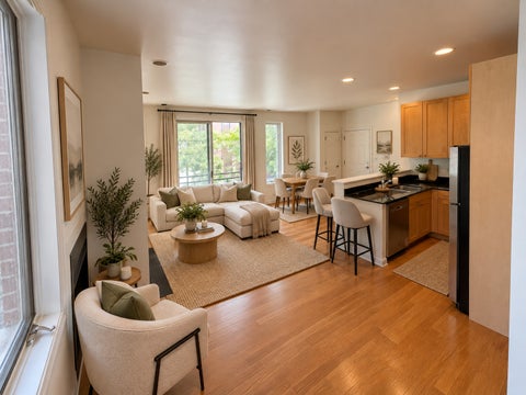 Tiny photo for 842 N Racine Avenue #202, Chicago, IL 60642 (MLS # 12751792)