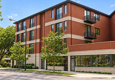 Photo of 842 N Racine Avenue #202, Chicago, IL 60642 (MLS # 12751792)