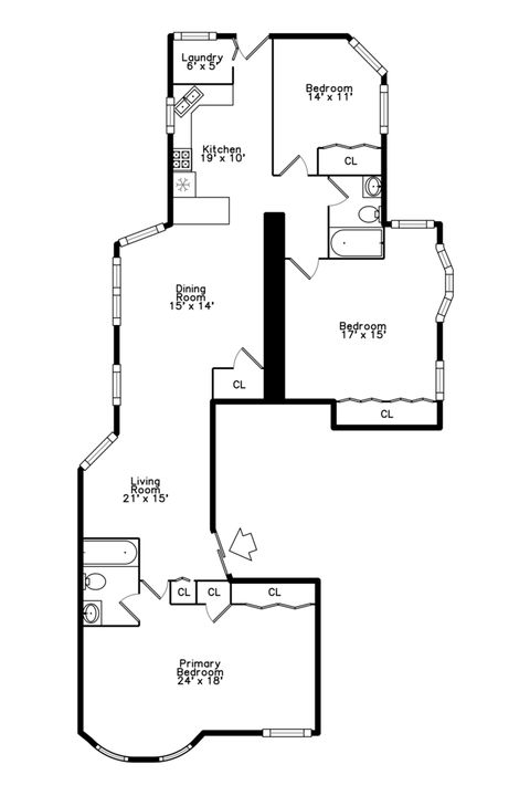 Tiny photo for 5906 S King Drive #A3, Chicago, IL 60637 (MLS # 12522768)