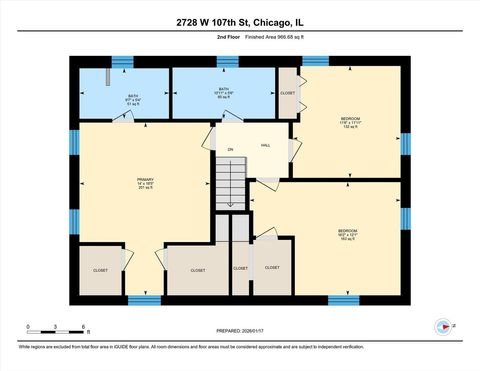 Tiny photo for 2728 W 107th Street, Chicago, IL 60655 (MLS # 12548439)