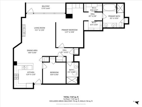 Tiny photo for 500 W SUPERIOR Street #1513, Chicago, IL 60654 (MLS # 12575863)