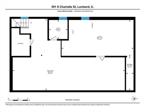 Tiny photo for 591 S Charlotte Street, Lombard, IL 60148 (MLS # 12612094)