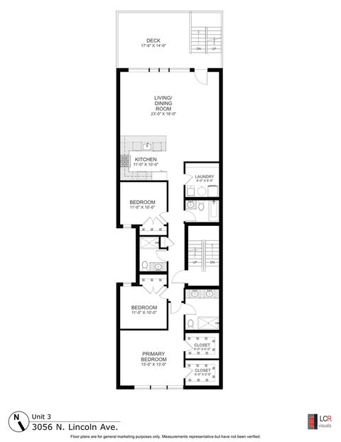 Tiny photo for 3056 N Lincoln Avenue #3, Chicago, IL 60657 (MLS # 12754058)
