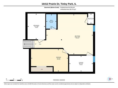 Tiny photo for 16412 Prairie Drive, Tinley Park, IL 60477 (MLS # 12642612)