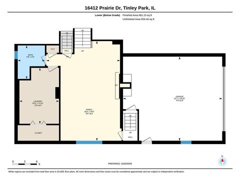 Tiny photo for 16412 Prairie Drive, Tinley Park, IL 60477 (MLS # 12642612)