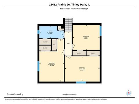 Tiny photo for 16412 Prairie Drive, Tinley Park, IL 60477 (MLS # 12642612)