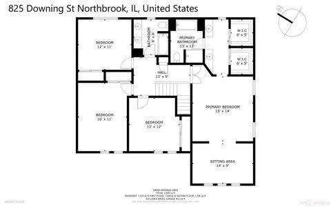 Tiny photo for 825 Downing Street, Northbrook, IL 60062 (MLS # 12530656)