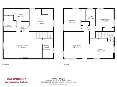 Tiny photo for 438 W 126th Place, Chicago, IL 60628 (MLS # 12749766)