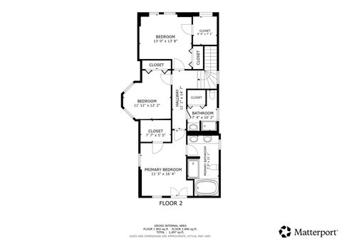Tiny photo for 1445 N MOHAWK Street #2, Chicago, IL 60610 (MLS # 12666784)