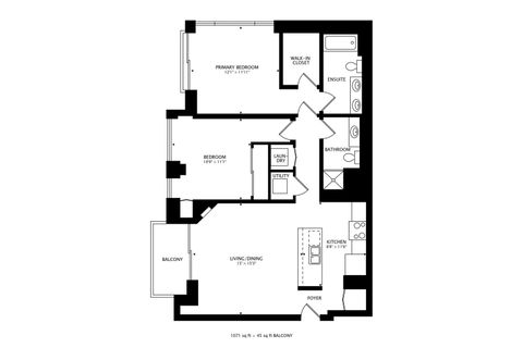 Tiny photo for 1720 Oak Avenue #501, Evanston, IL 60201 (MLS # 12594894)