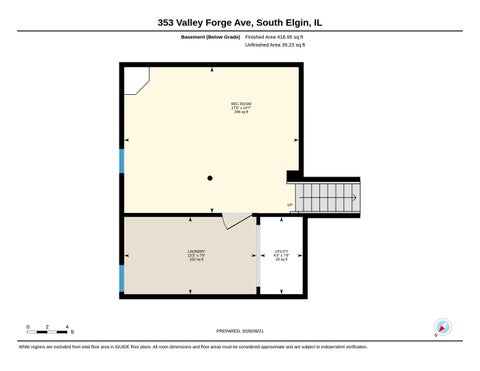 Tiny photo for 353 Valley Forge Avenue, South Elgin, IL 60177 (MLS # 12764567)