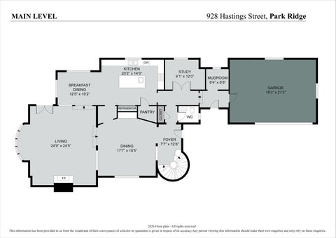 Tiny photo for 928 HASTINGS Street, Park Ridge, IL 60068 (MLS # 12757644)