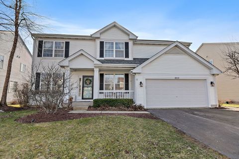 Photo of 859 Dover Street, Pingree Grove, IL 60140 (MLS # 12564319)