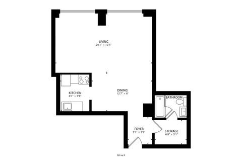 Tiny photo for 4343 N Clarendon Avenue #1408, Chicago, IL 60613 (MLS # 12651595)