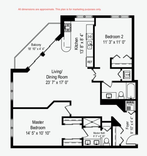 Tiny photo for 515 Main Street #609, Evanston, IL 60202 (MLS # 12762441)