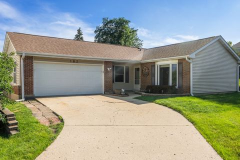 182 Hastings Mill Road, Streamwood, IL 60107 - #: 12694733