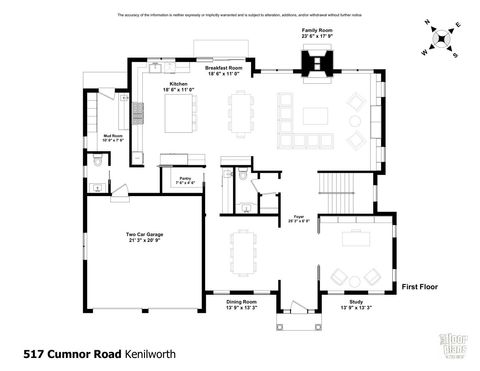 Tiny photo for 517 Cumnor Road, Kenilworth, IL 60043 (MLS # 12324504)