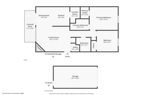 Tiny photo for 260 Crestview Drive #C, Wauconda, IL 60084 (MLS # 12703282)