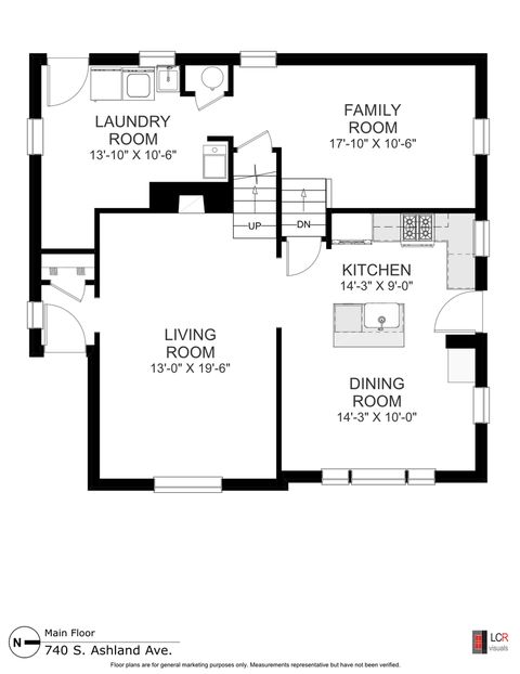 Tiny photo for 740 S Ashland Avenue, La Grange, IL 60525 (MLS # 12569513)