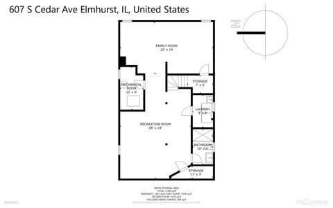 Tiny photo for 607 S Cedar Avenue, Elmhurst, IL 60126 (MLS # 12641784)