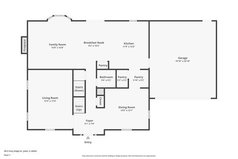 Tiny photo for 2812 Vimy Ridge Drive, Joliet, IL 60435 (MLS # 12473157)