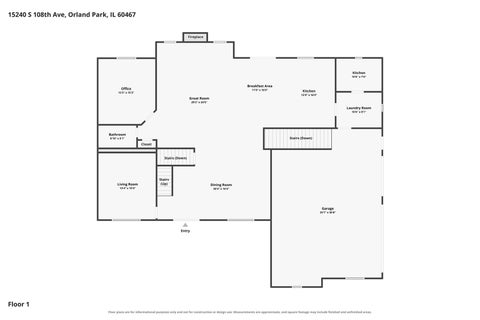 Tiny photo for 15240 108th. Avenue, Orland Park, IL 60467 (MLS # 12773730)