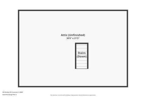 Tiny photo for 545 Windsor Road, Inverness, IL 60067 (MLS # 12578227)