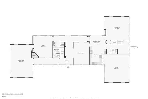 Tiny photo for 545 Windsor Road, Inverness, IL 60067 (MLS # 12578227)