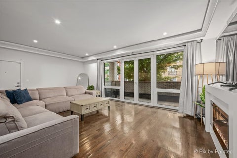 Tiny photo for 1334 W WALTON Street #1W, Chicago, IL 60642 (MLS # 12758311)