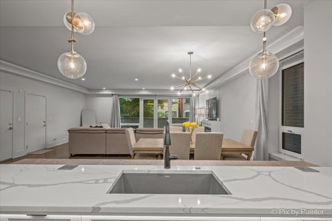 Tiny photo for 1334 W WALTON Street #1W, Chicago, IL 60642 (MLS # 12758311)