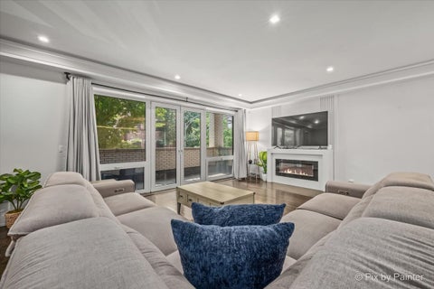 Tiny photo for 1334 W WALTON Street #1W, Chicago, IL 60642 (MLS # 12758311)